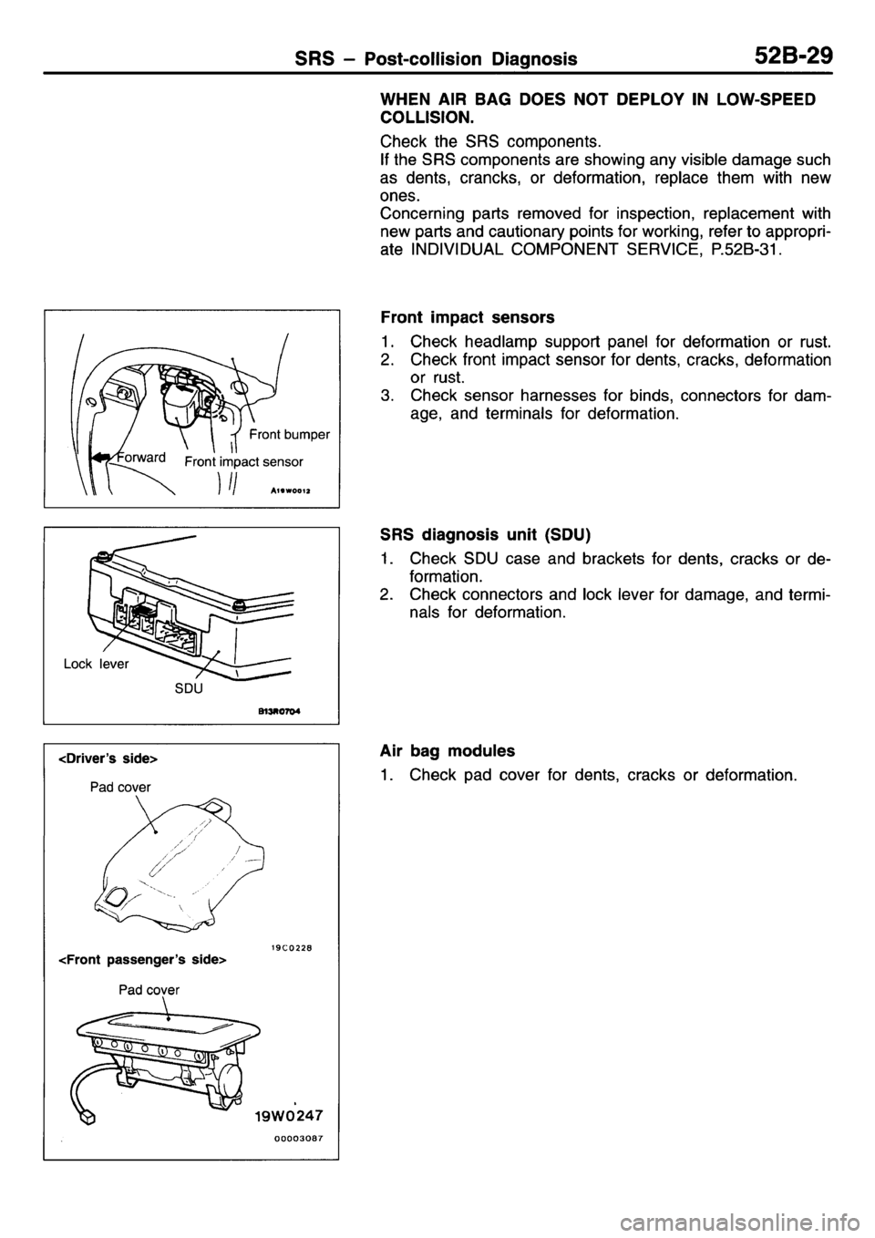 MITSUBISHI L400 1995  Workshop  Service Repair Manual 