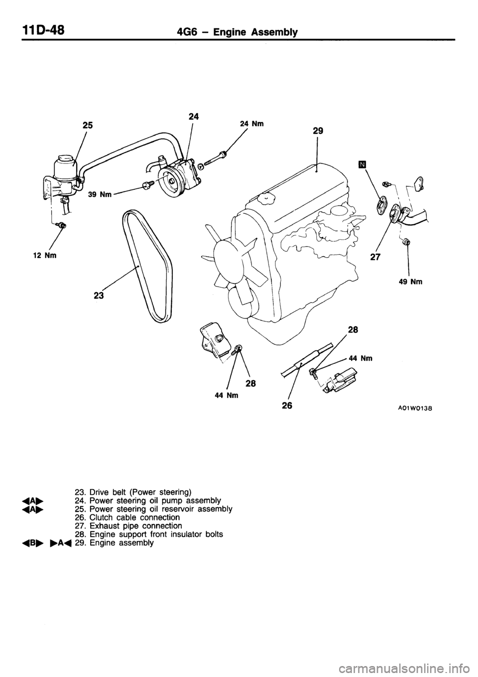MITSUBISHI L400 1995 Workshop Service Manual Online MITSUBISHI L400 1995 Workshop Service Manual Online