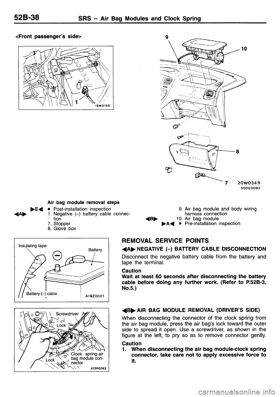 MITSUBISHI L400 1995  Workshop  Service Repair Manual 