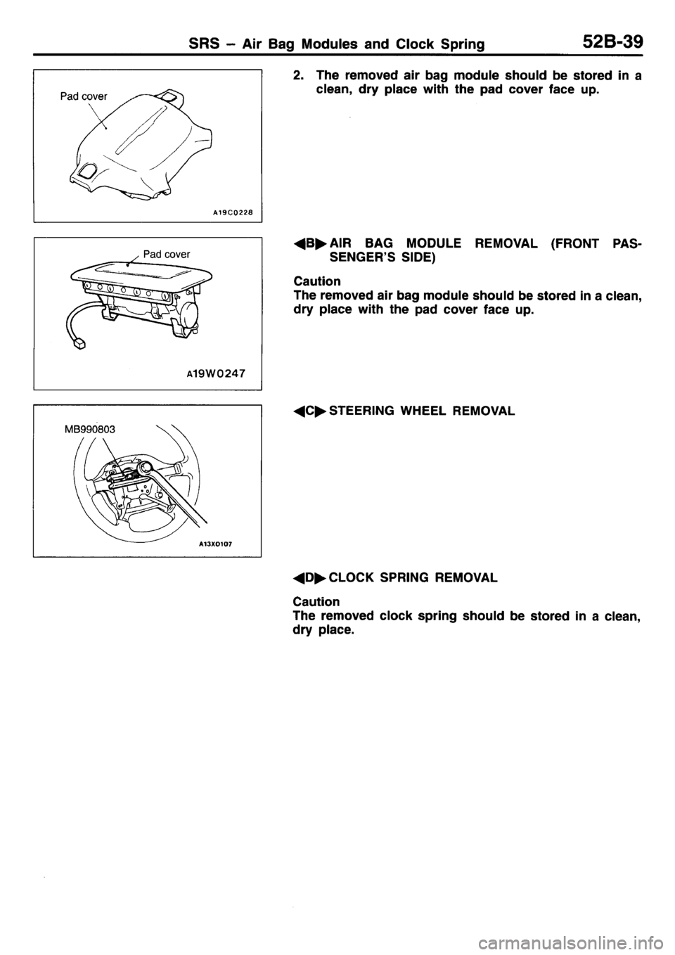 MITSUBISHI L400 1995  Workshop  Service Repair Manual 