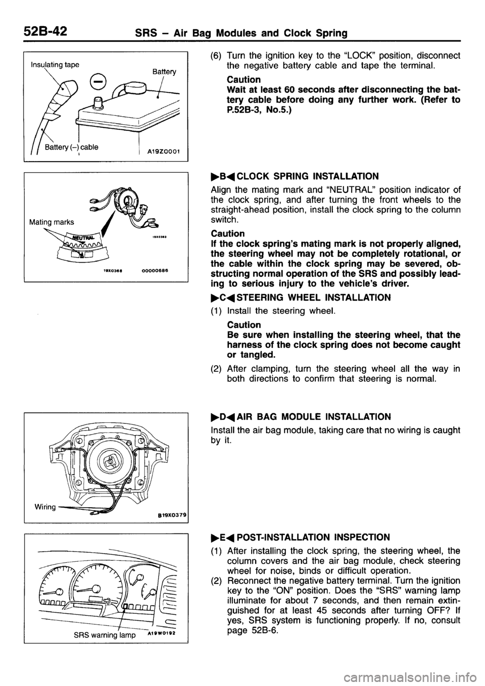 MITSUBISHI L400 1995  Workshop  Service Repair Manual 