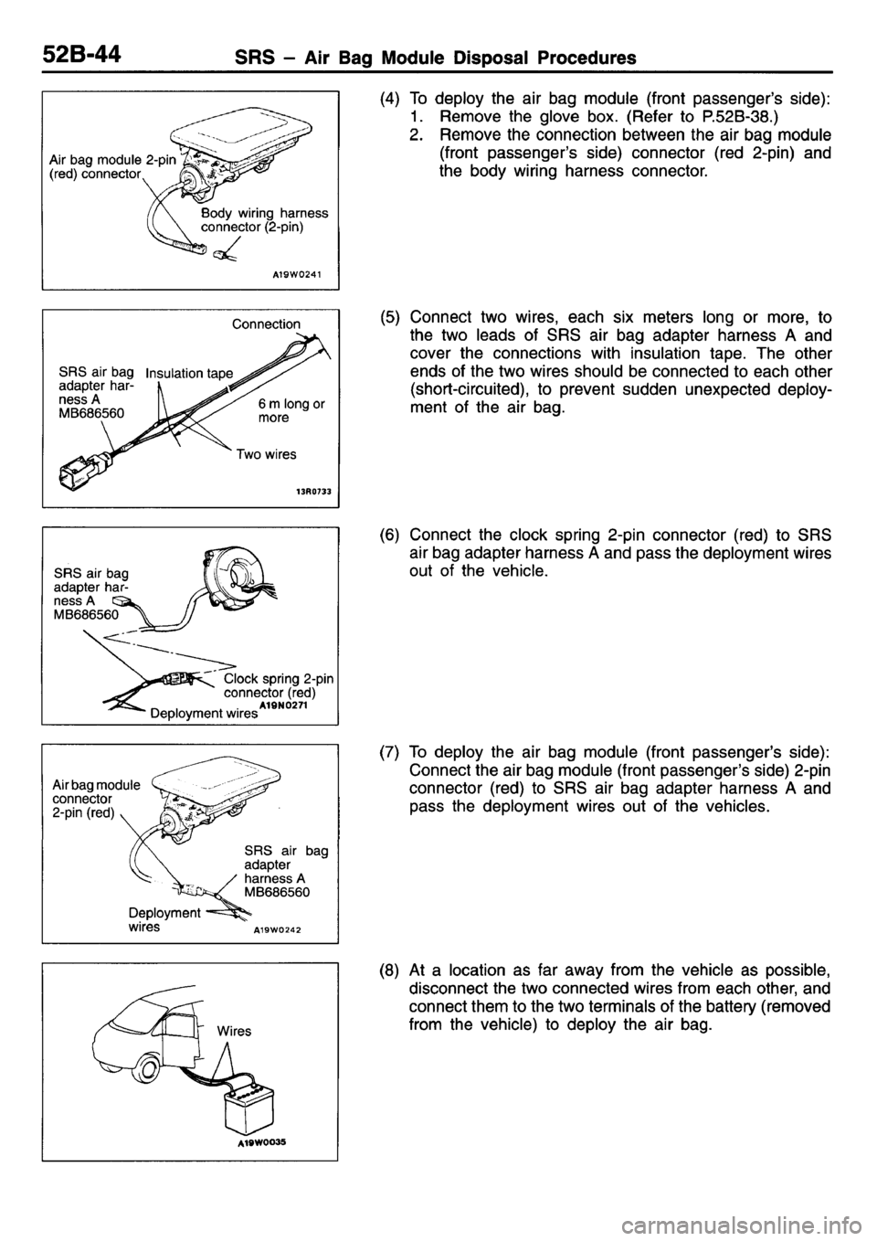 MITSUBISHI L400 1995  Workshop  Service Repair Manual 