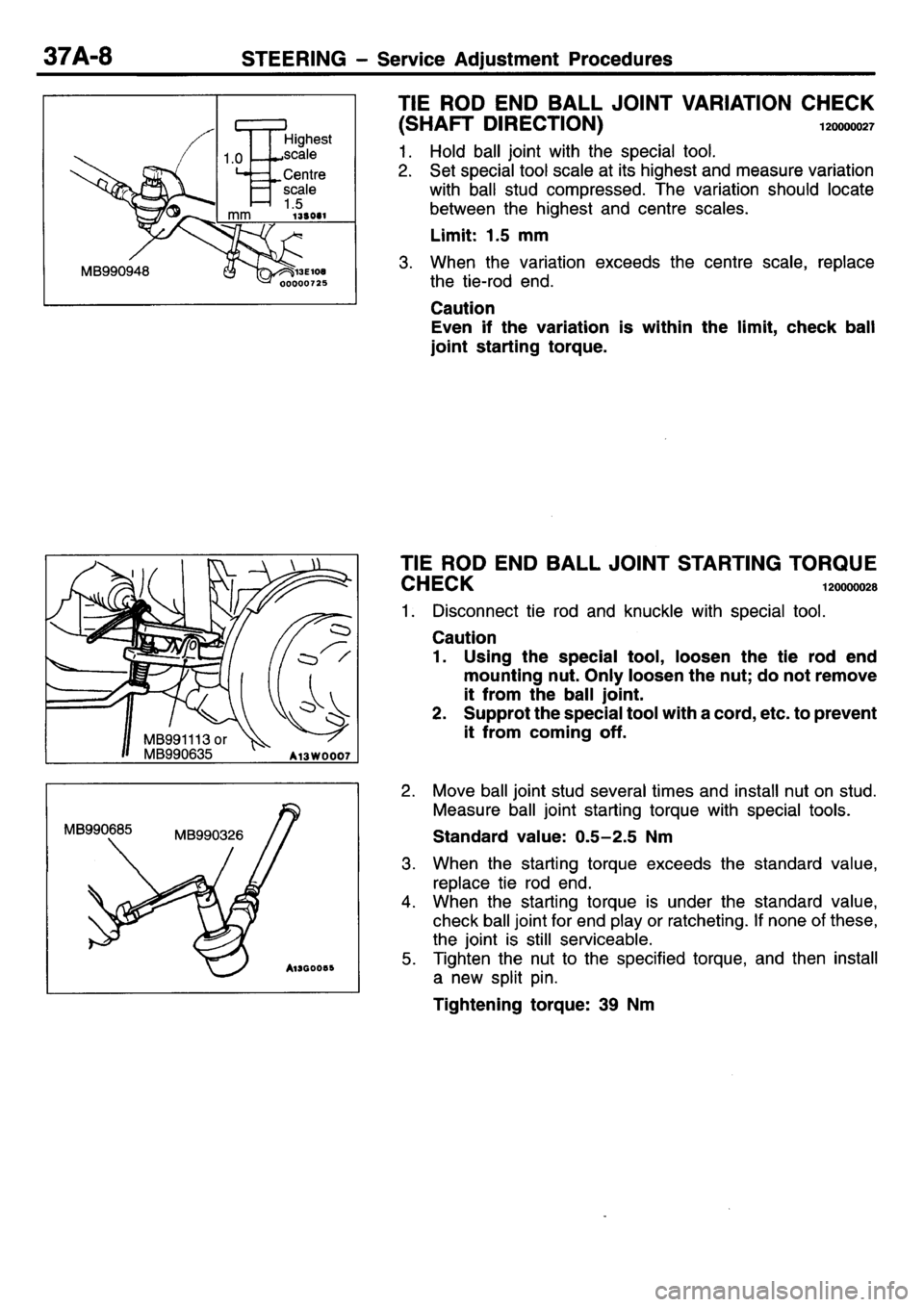 MITSUBISHI L400 1995 Workshop Service Repair Manual MITSUBISHI L400 1995 Workshop Service Repair Manual