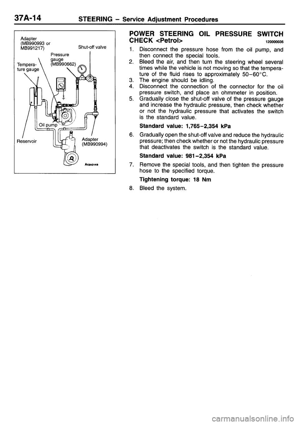 MITSUBISHI L400 1995  Workshop  Service Repair Manual 