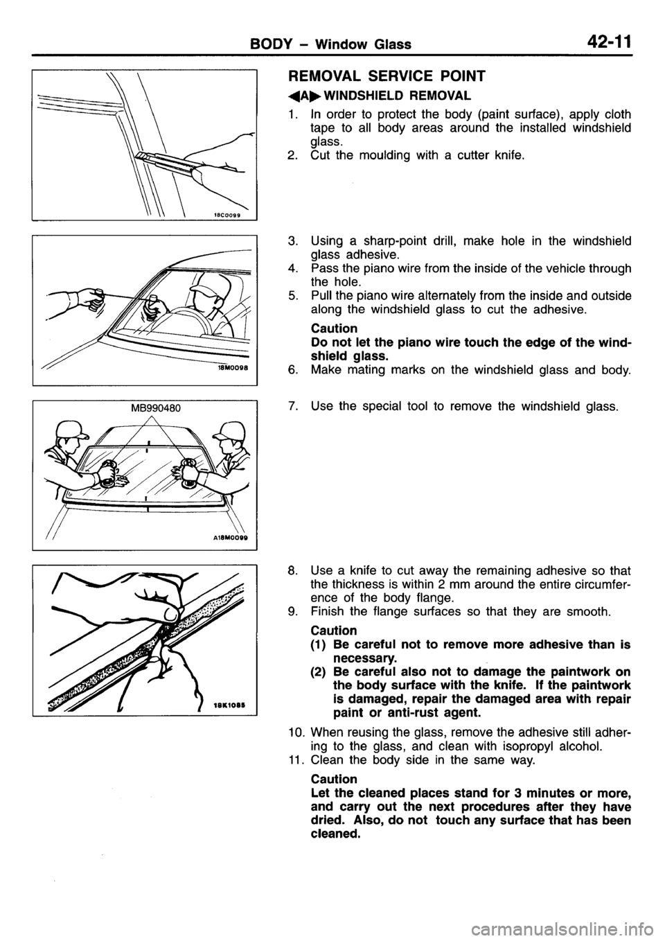 MITSUBISHI L400 1995  Workshop  Service Repair Manual 