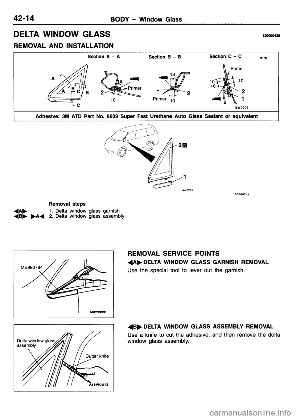 MITSUBISHI L400 1995  Workshop  Service Repair Manual 