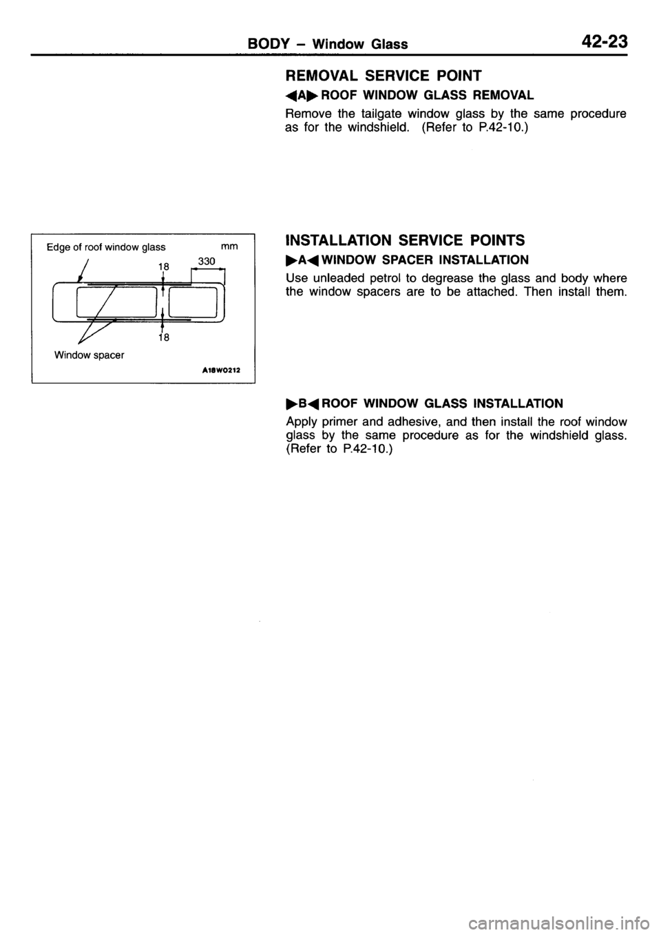 MITSUBISHI L400 1995  Workshop  Service Repair Manual 
