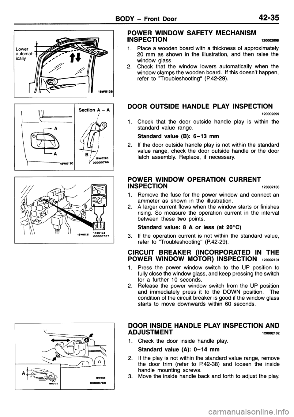 MITSUBISHI L400 1995  Workshop  Service Repair Manual 