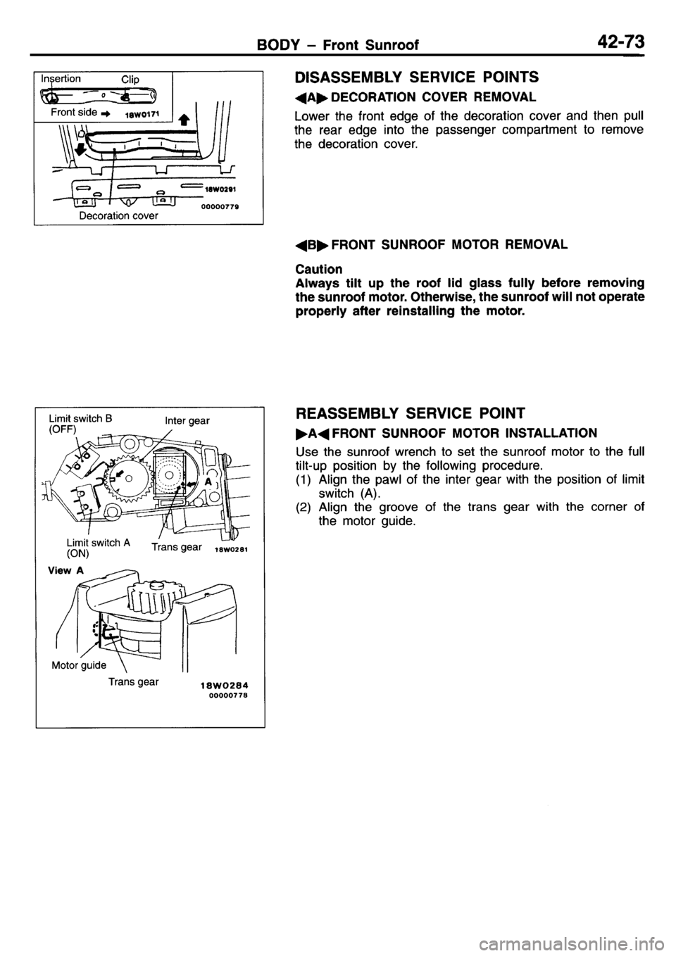 MITSUBISHI L400 1995 Workshop Service Repair Manual MITSUBISHI L400 1995 Workshop Service Repair Manual