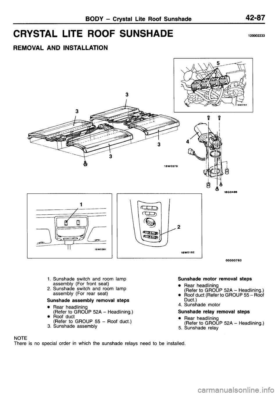 MITSUBISHI L400 1995  Workshop  Service Repair Manual 
