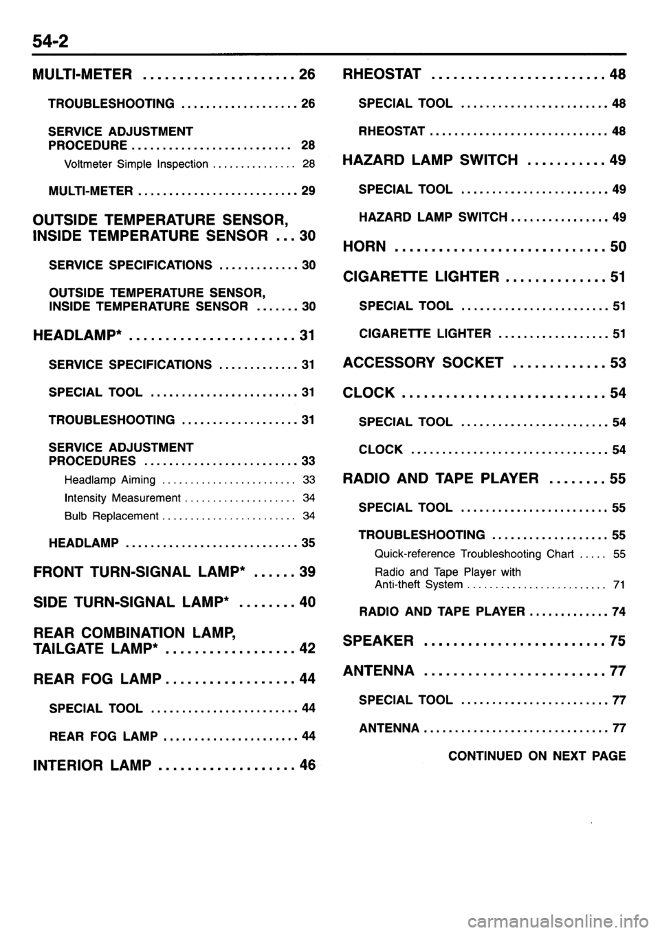 MITSUBISHI L400 1995 Workshop Service Repair Manual MITSUBISHI L400 1995 Workshop Service Repair Manual