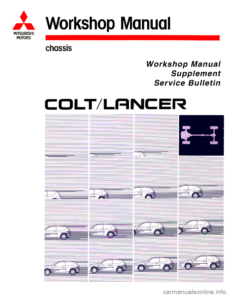 MITSUBISHI LANCER 1996  Workshop  Service Repair Manual 