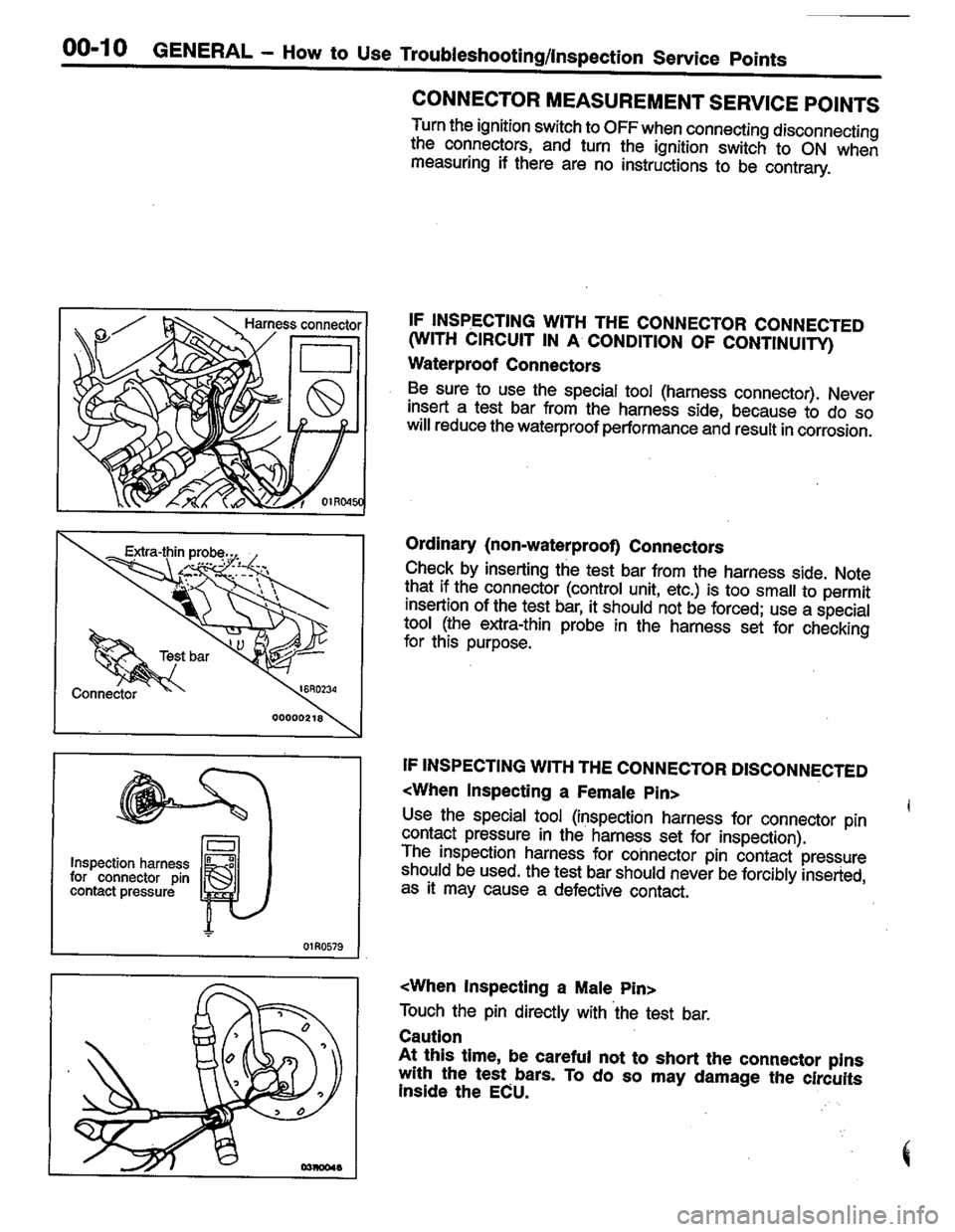 MITSUBISHI LANCER 1996 Workshop Service User Guide MITSUBISHI LANCER 1996 Workshop Service User Guide