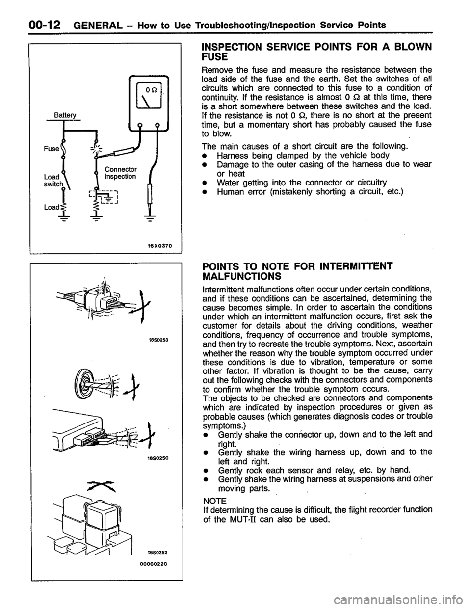 MITSUBISHI LANCER 1996 Workshop Service User Guide MITSUBISHI LANCER 1996 Workshop Service User Guide