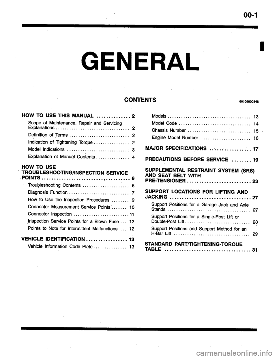 MITSUBISHI LANCER 1996 Workshop Service Repair Manual MITSUBISHI LANCER 1996 Workshop Service Repair Manual