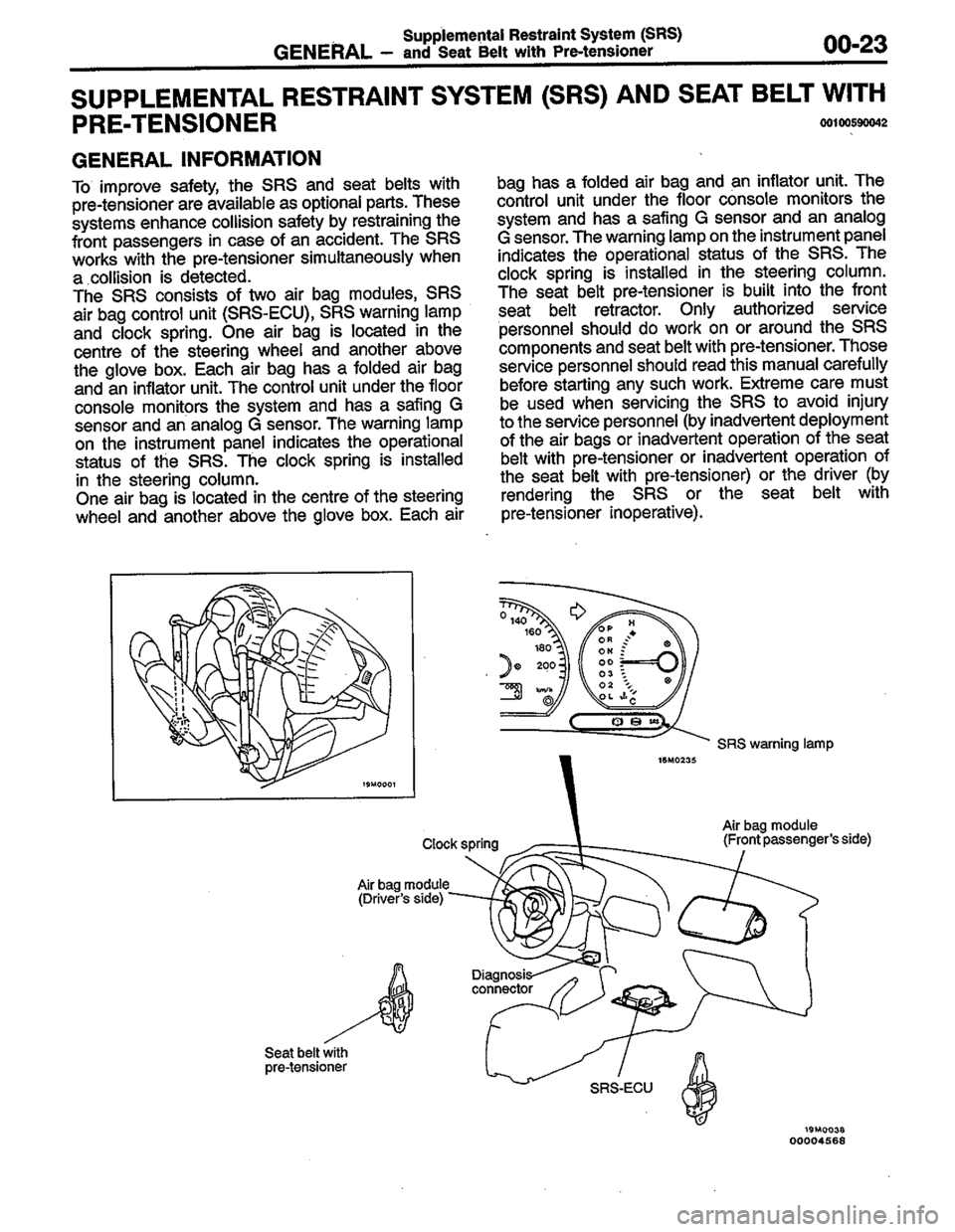 MITSUBISHI LANCER 1996 Workshop Service Owners Manual MITSUBISHI LANCER 1996 Workshop Service Owners Manual