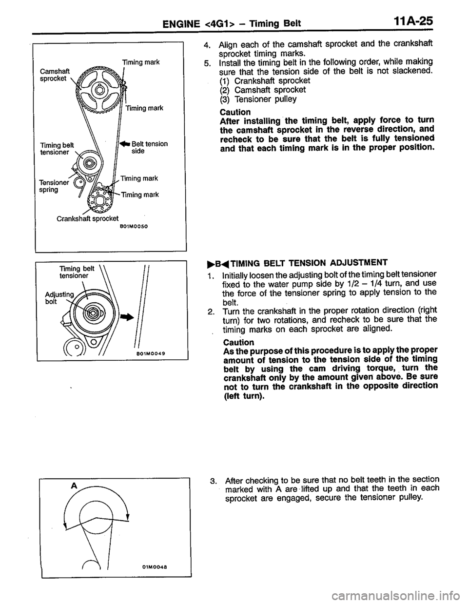 MITSUBISHI LANCER 1996 Workshop Service Workshop Manual MITSUBISHI LANCER 1996 Workshop Service Workshop Manual