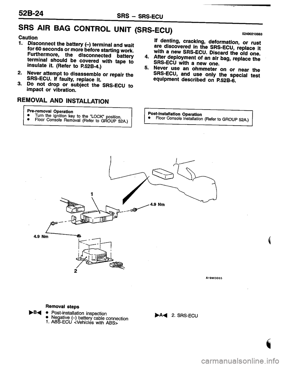 MITSUBISHI LANCER 1996 Workshop Service Repair Manual MITSUBISHI LANCER 1996 Workshop Service Repair Manual