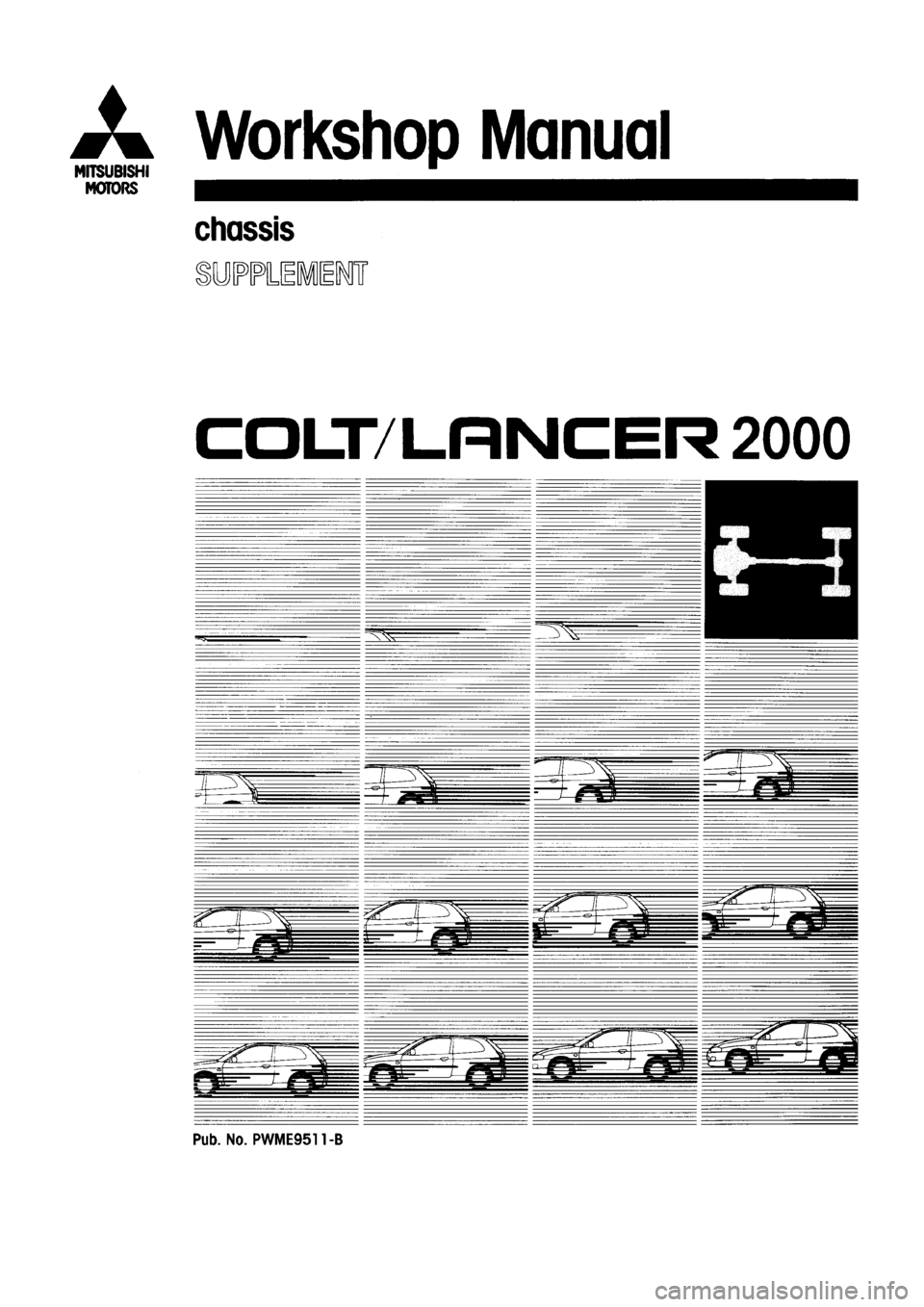 MITSUBISHI LANCER 2000 Workshop Manual Suplement MITSUBISHI LANCER 2000 Workshop Manual Suplement