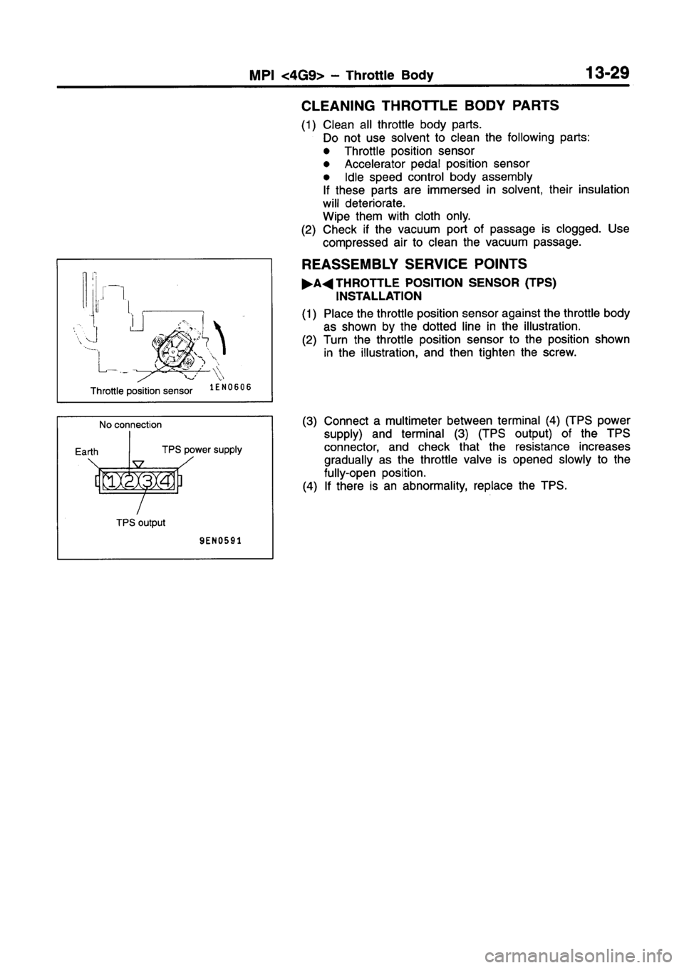 MITSUBISHI LANCER 2000 Suplement Owners Guide MITSUBISHI LANCER 2000 Suplement Owners Guide