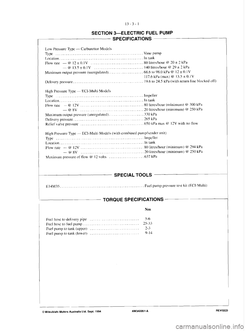 MITSUBISHI MAGNA 2005 Workshop Manual MITSUBISHI MAGNA 2005 Workshop Manual