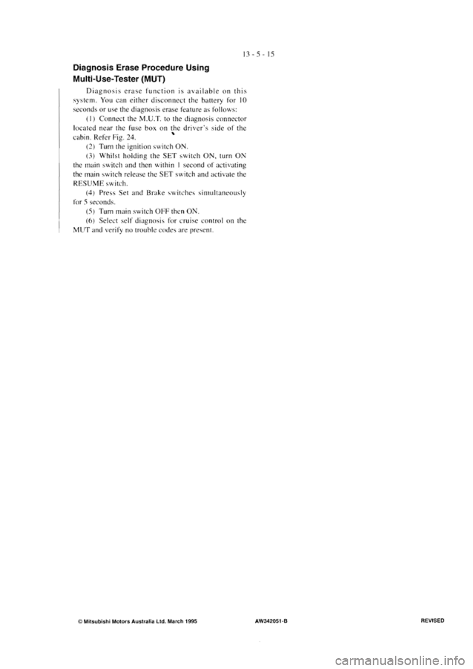 MITSUBISHI MAGNA 2005 Workshop Manual MITSUBISHI MAGNA 2005 Workshop Manual