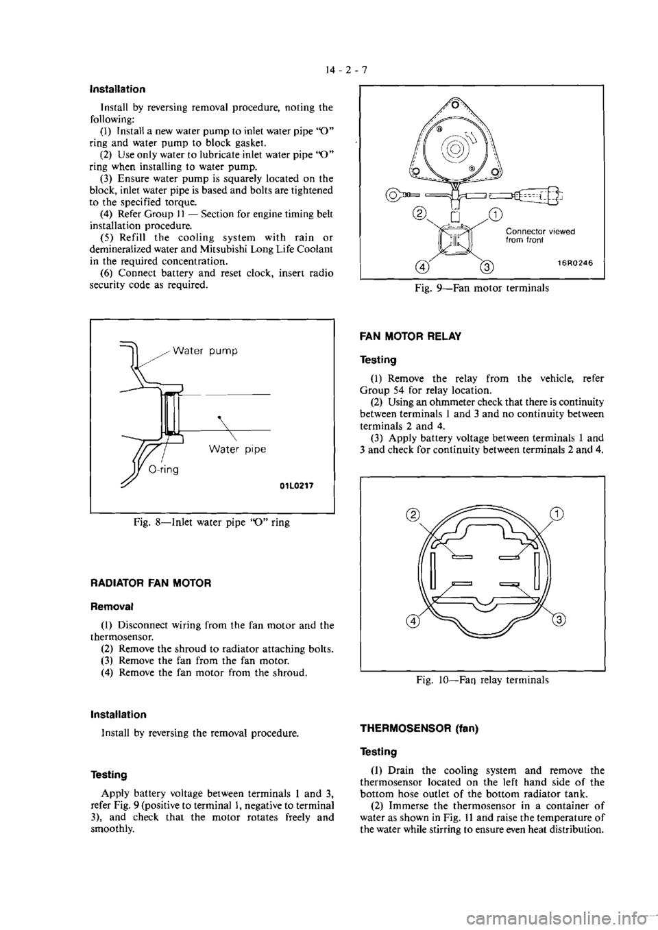 MITSUBISHI MAGNA 2005 Workshop Manual MITSUBISHI MAGNA 2005 Workshop Manual