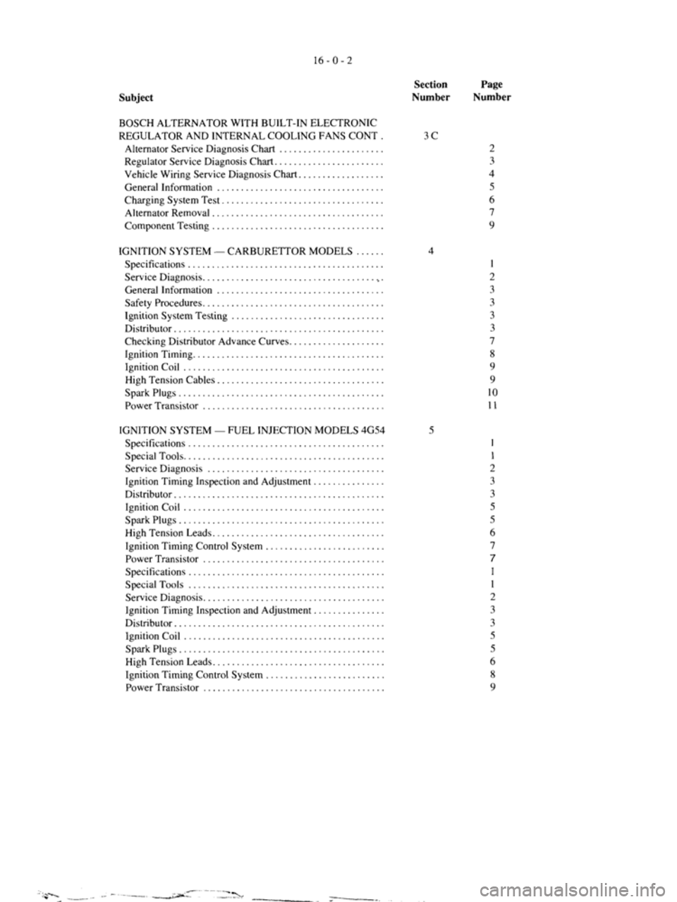 MITSUBISHI MAGNA 2005 Workshop Manual MITSUBISHI MAGNA 2005 Workshop Manual