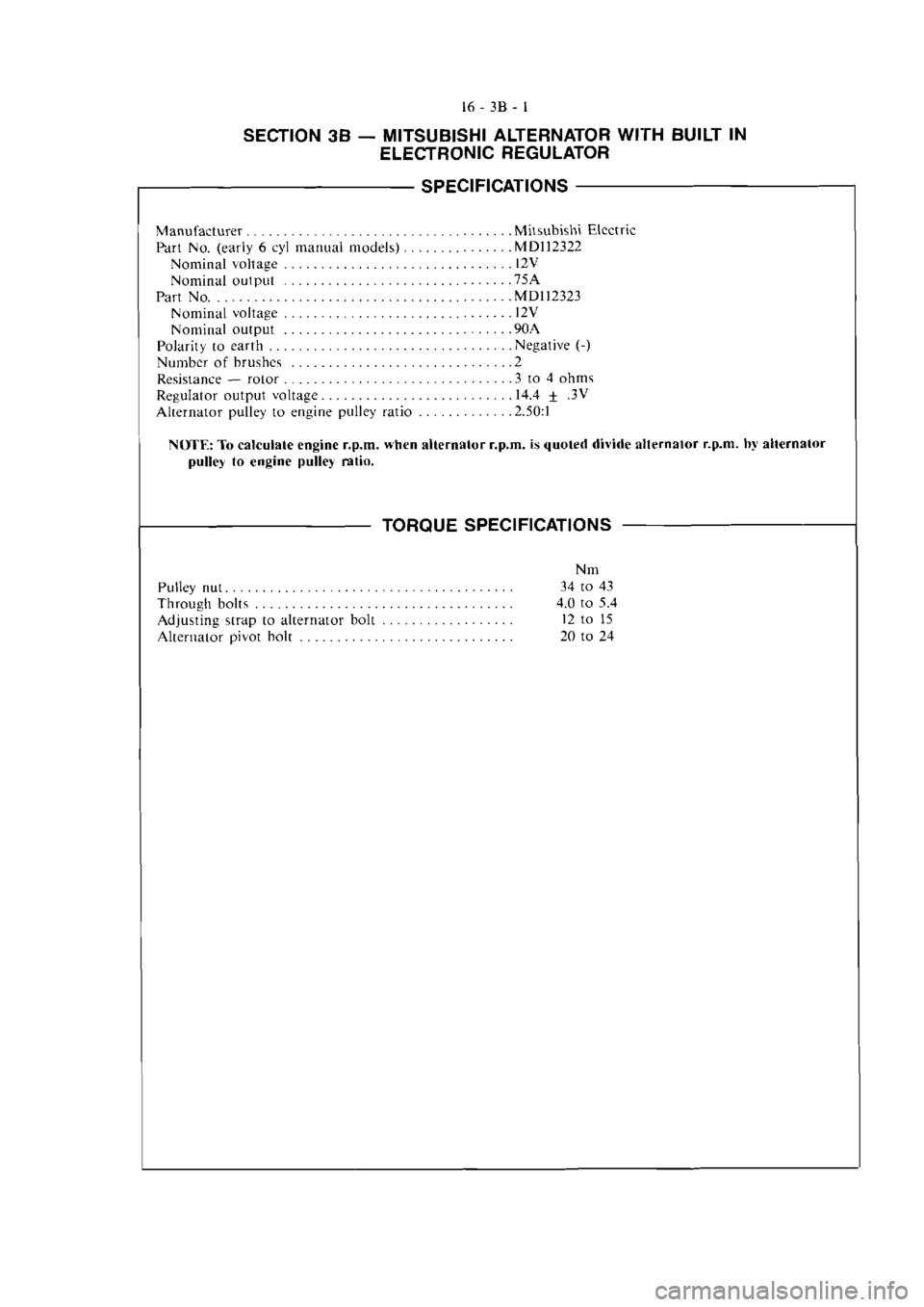 MITSUBISHI MAGNA 2005 Workshop Manual MITSUBISHI MAGNA 2005 Workshop Manual