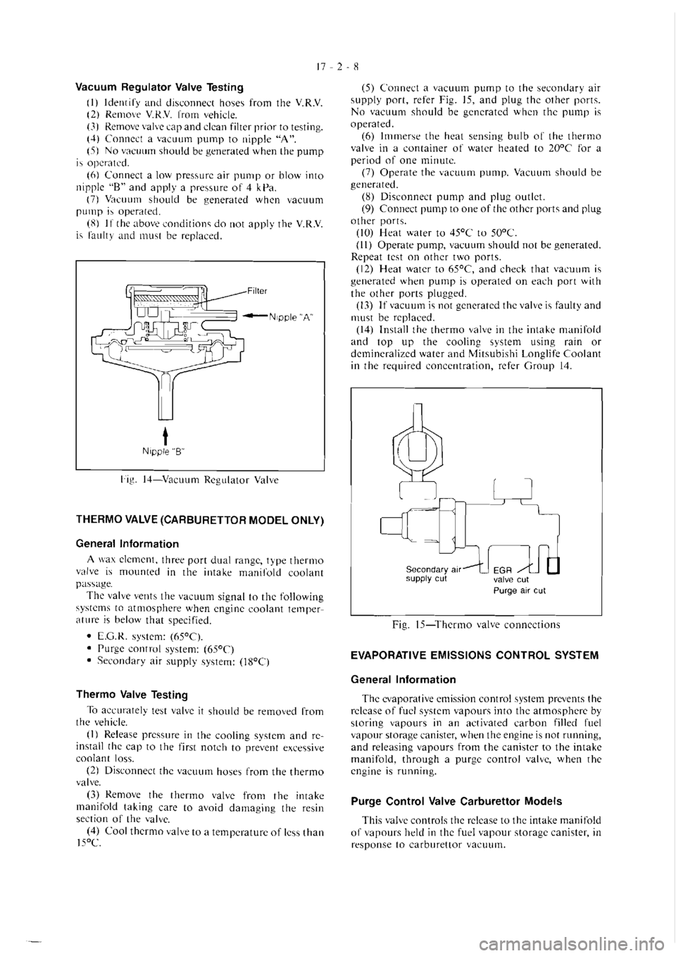 MITSUBISHI MAGNA 2005 Workshop Manual MITSUBISHI MAGNA 2005 Workshop Manual