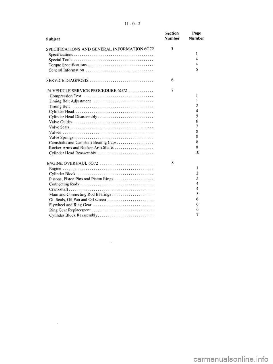 MITSUBISHI MAGNA 2005 Owners Guide MITSUBISHI MAGNA 2005 Owners Guide