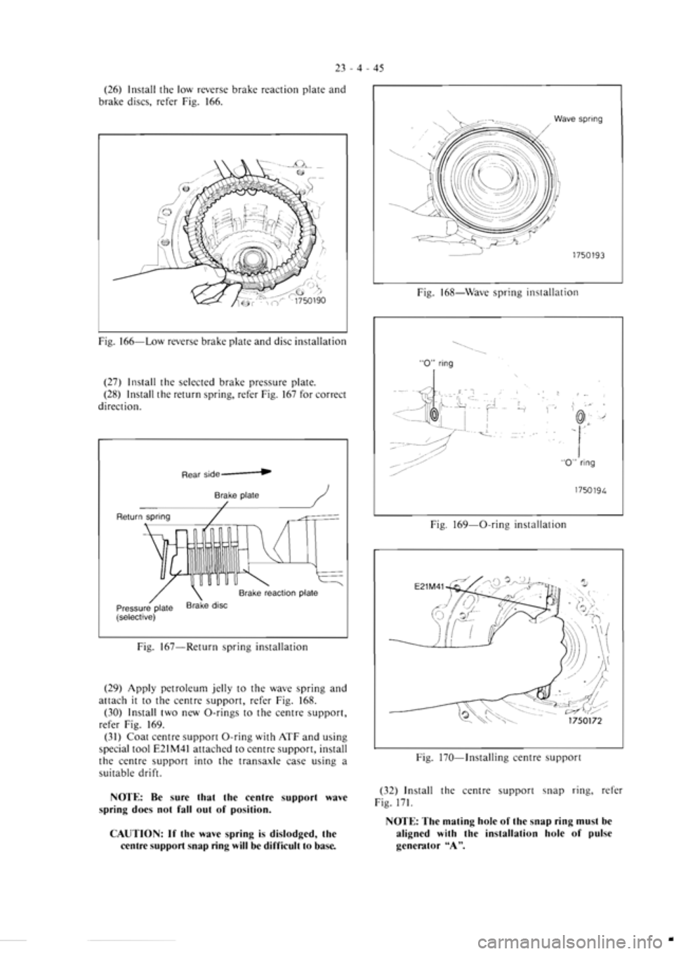 MITSUBISHI MAGNA 2005  Workshop Manual 