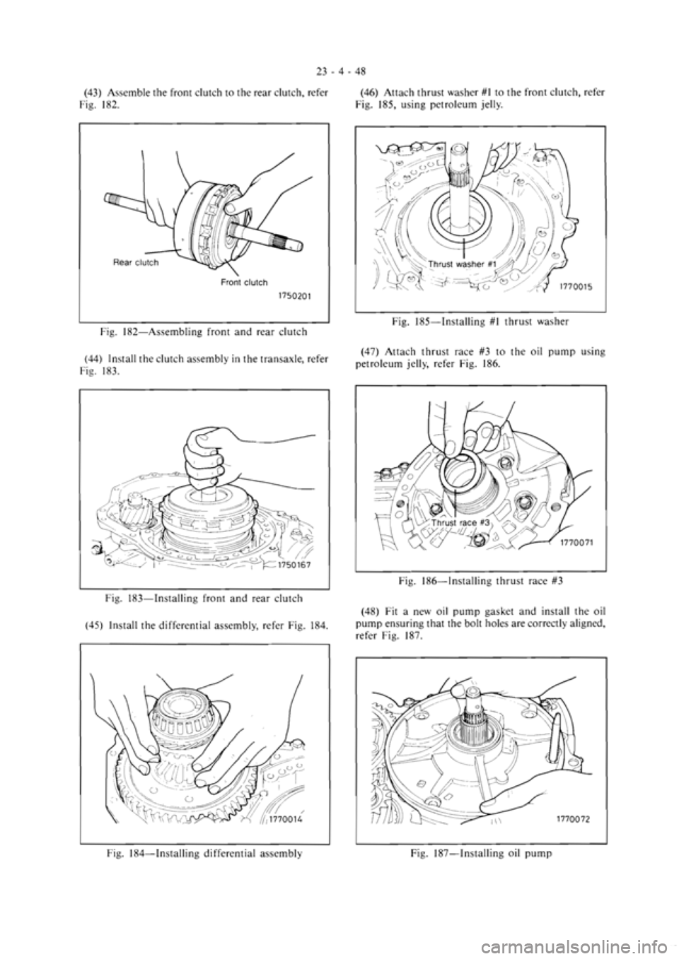 MITSUBISHI MAGNA 2005  Workshop Manual 