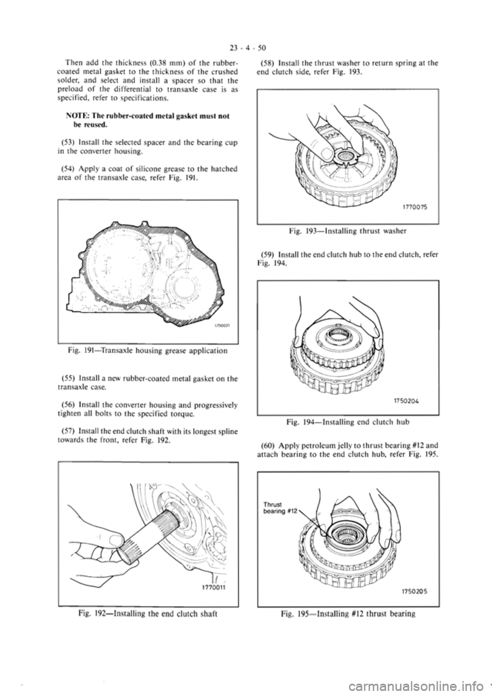 MITSUBISHI MAGNA 2005  Workshop Manual 