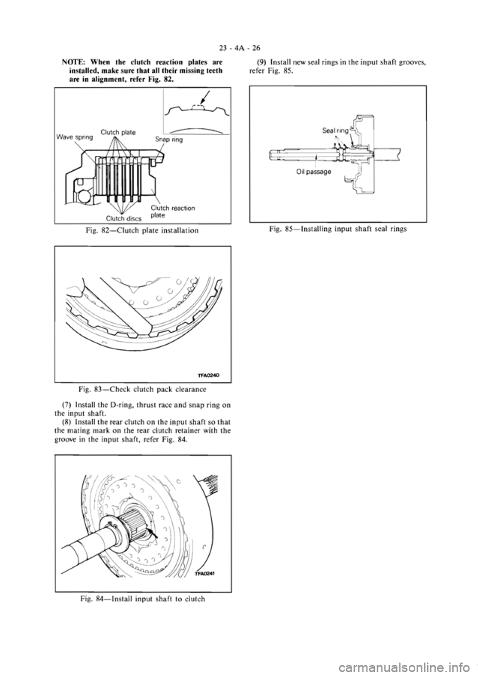 MITSUBISHI MAGNA 2005 Workshop Manual MITSUBISHI MAGNA 2005 Workshop Manual