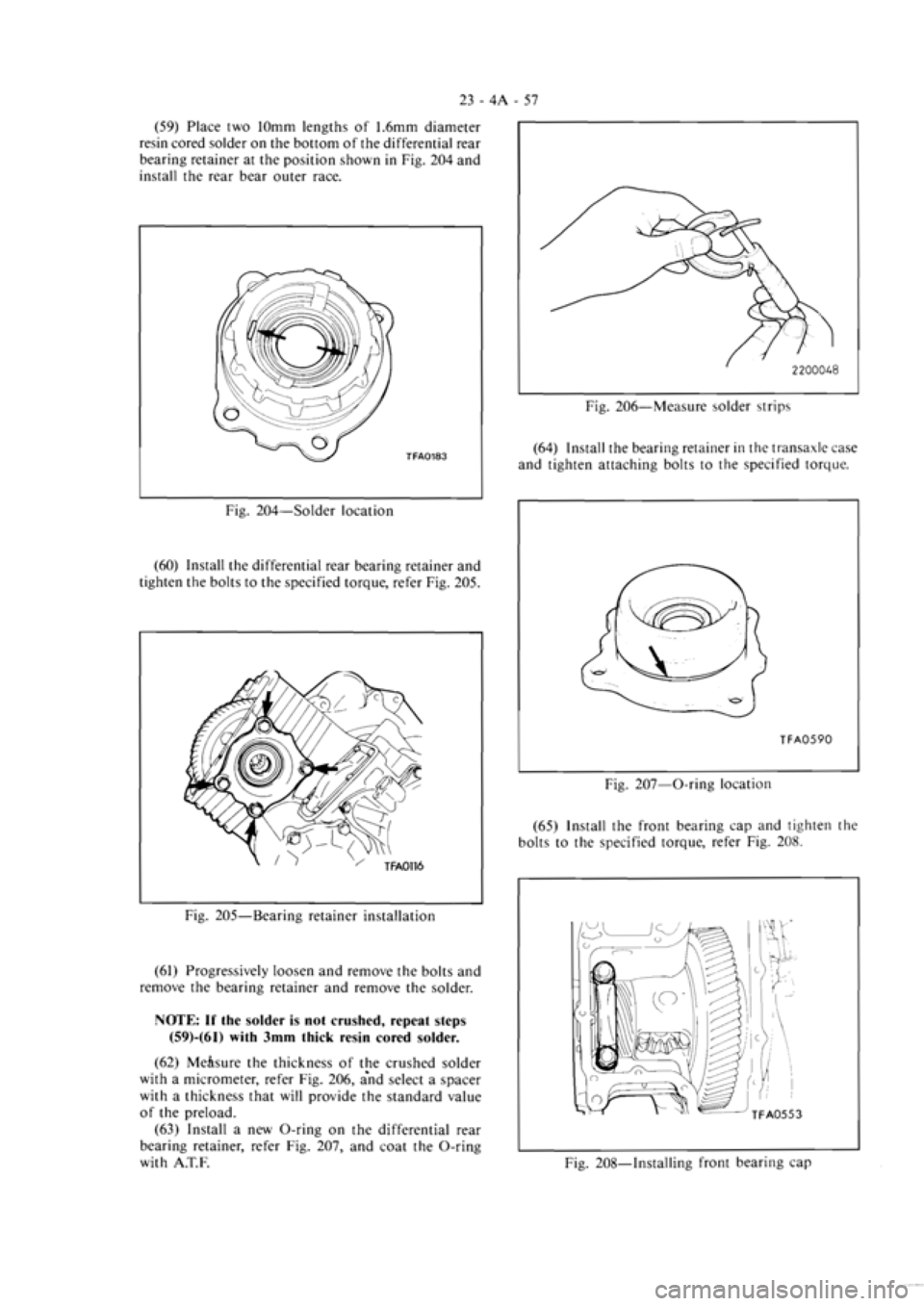 MITSUBISHI MAGNA 2005 Workshop Manual MITSUBISHI MAGNA 2005 Workshop Manual