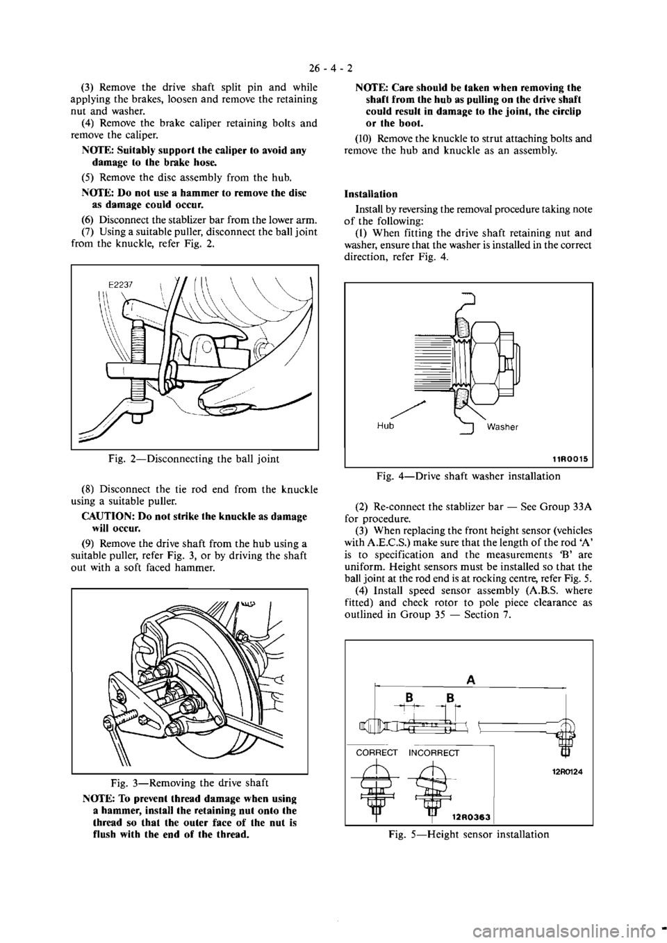 MITSUBISHI MAGNA 2005 Workshop Manual MITSUBISHI MAGNA 2005 Workshop Manual
