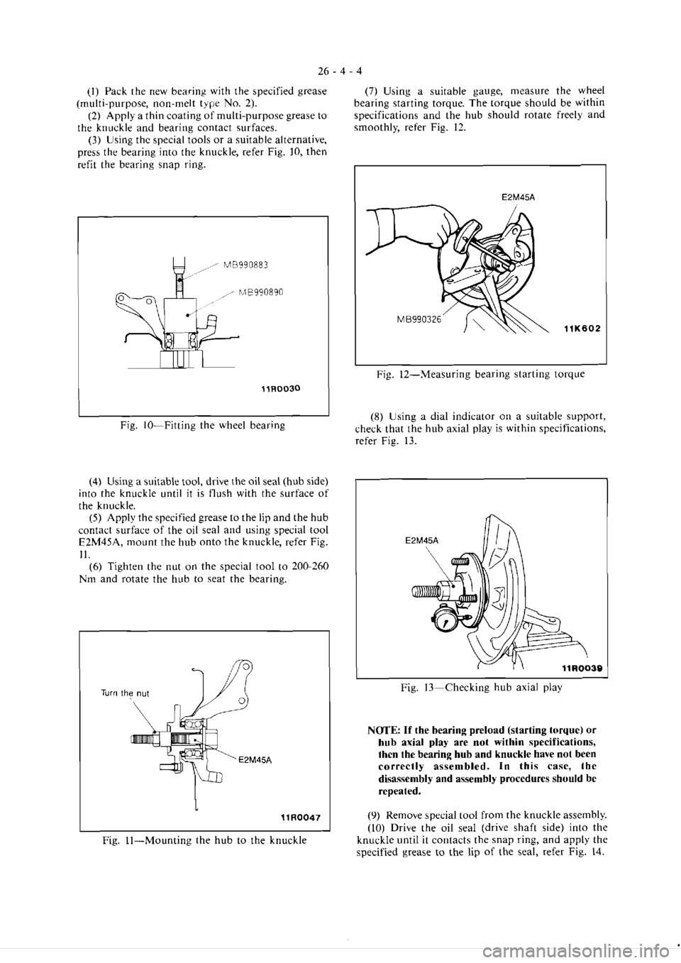 MITSUBISHI MAGNA 2005 Workshop Manual MITSUBISHI MAGNA 2005 Workshop Manual