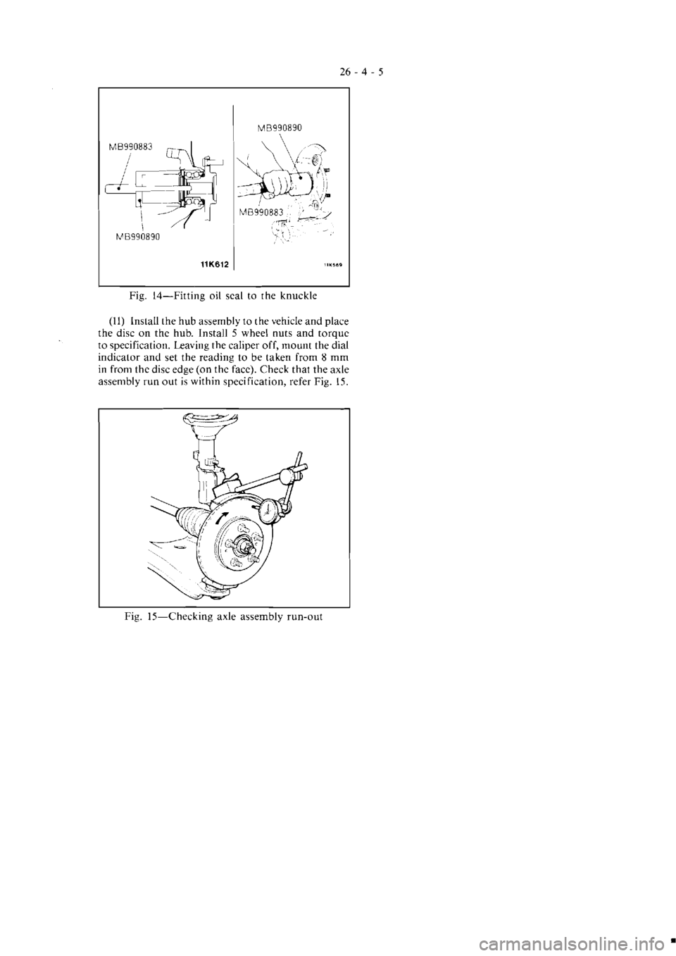 MITSUBISHI MAGNA 2005 Workshop Manual MITSUBISHI MAGNA 2005 Workshop Manual