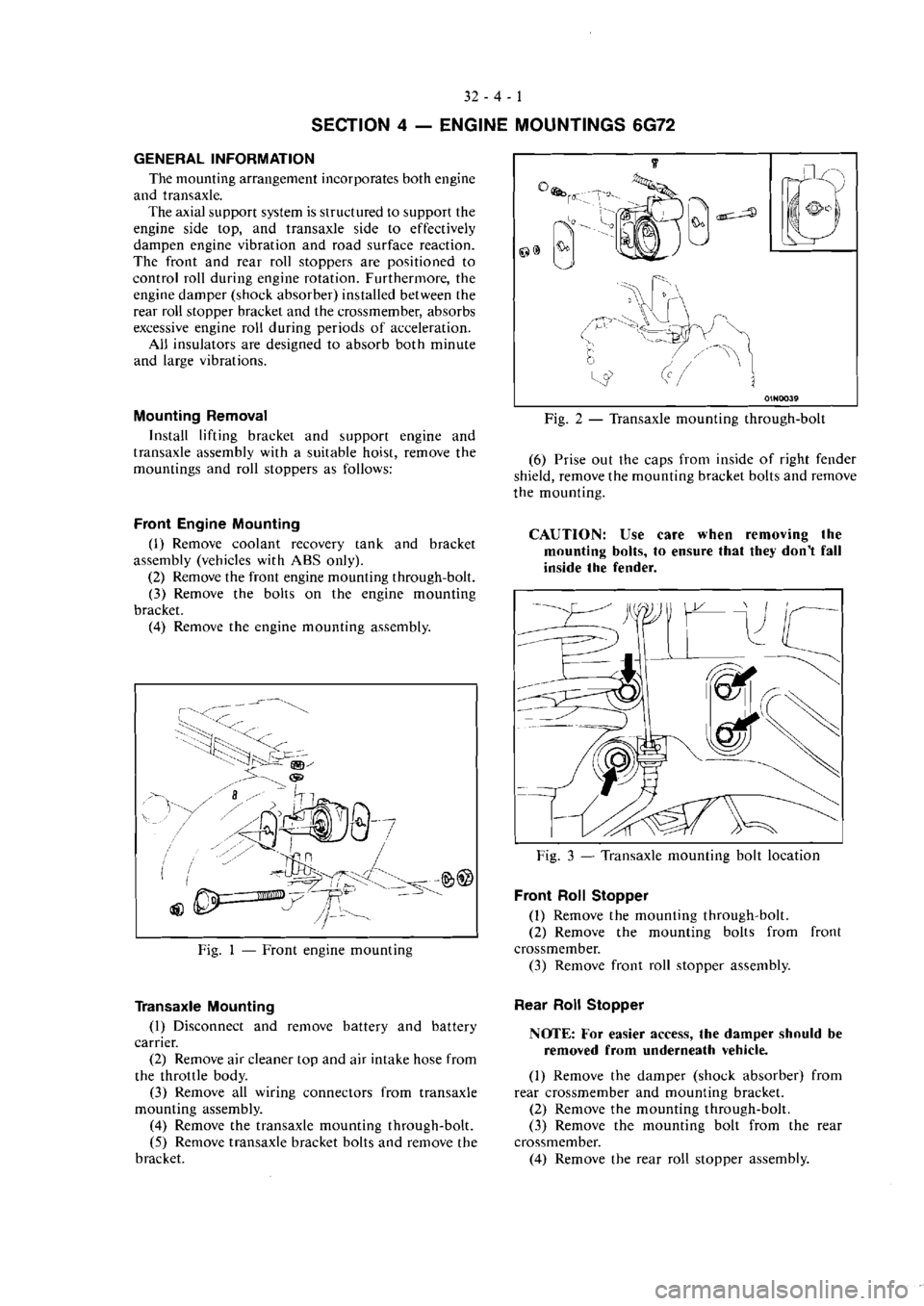 MITSUBISHI MAGNA 2005 Workshop Manual MITSUBISHI MAGNA 2005 Workshop Manual
