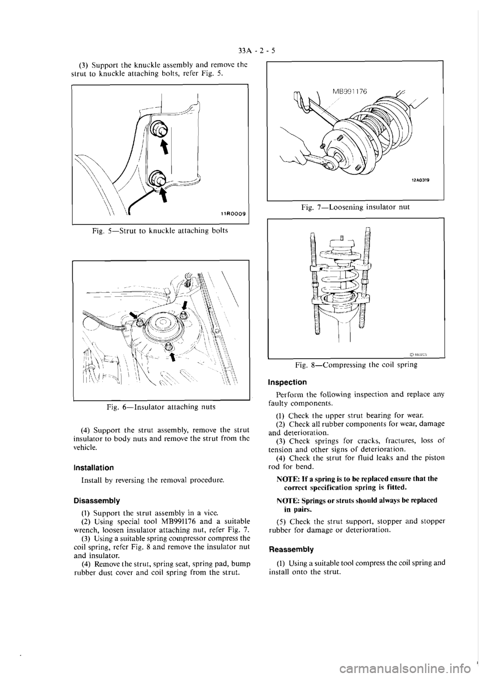 MITSUBISHI MAGNA 2005 Workshop Manual MITSUBISHI MAGNA 2005 Workshop Manual