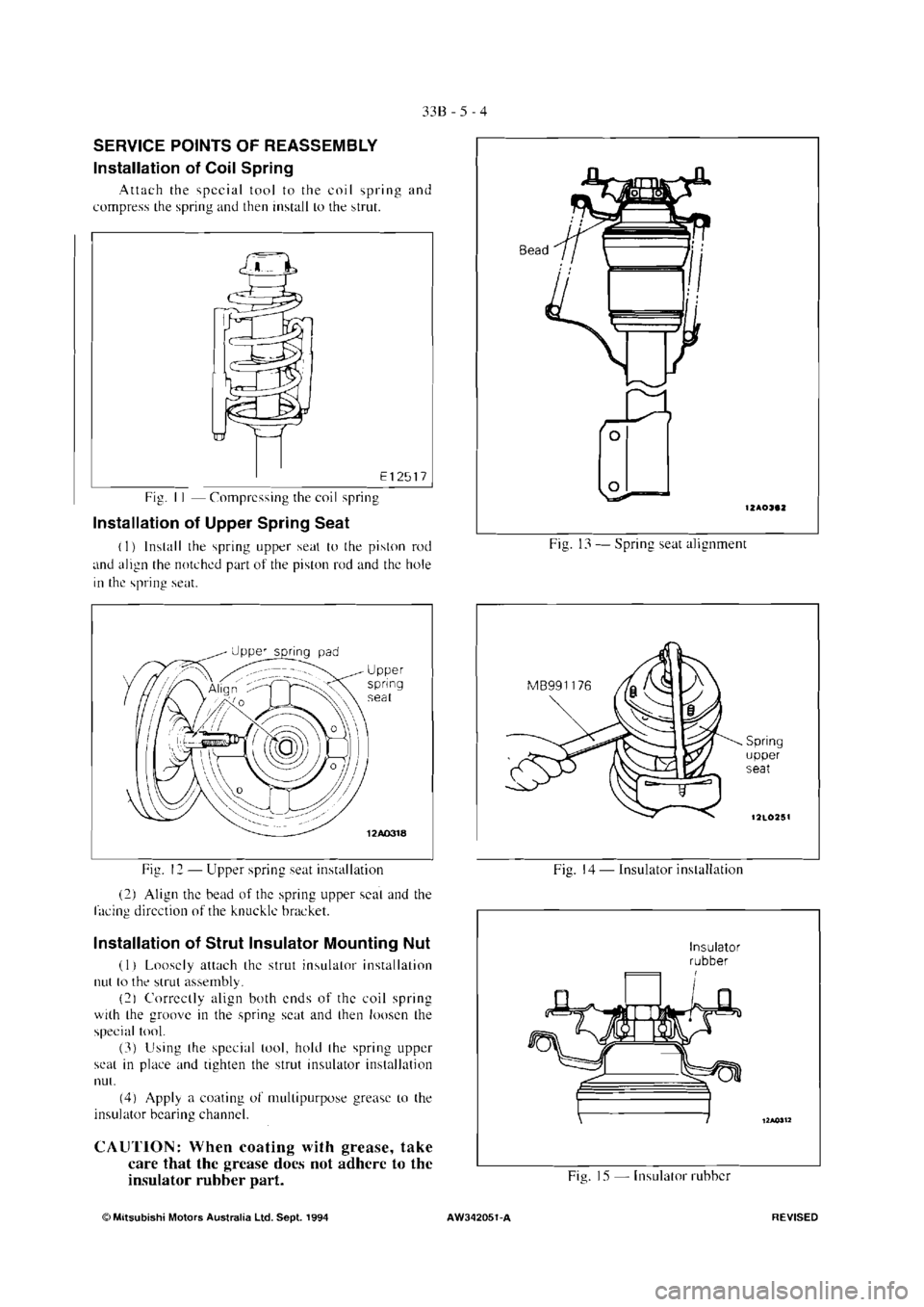 MITSUBISHI MAGNA 2005 Workshop Manual MITSUBISHI MAGNA 2005 Workshop Manual