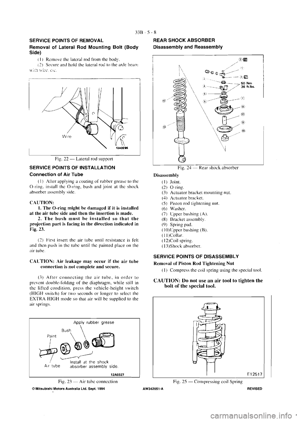 MITSUBISHI MAGNA 2005 Workshop Manual MITSUBISHI MAGNA 2005 Workshop Manual