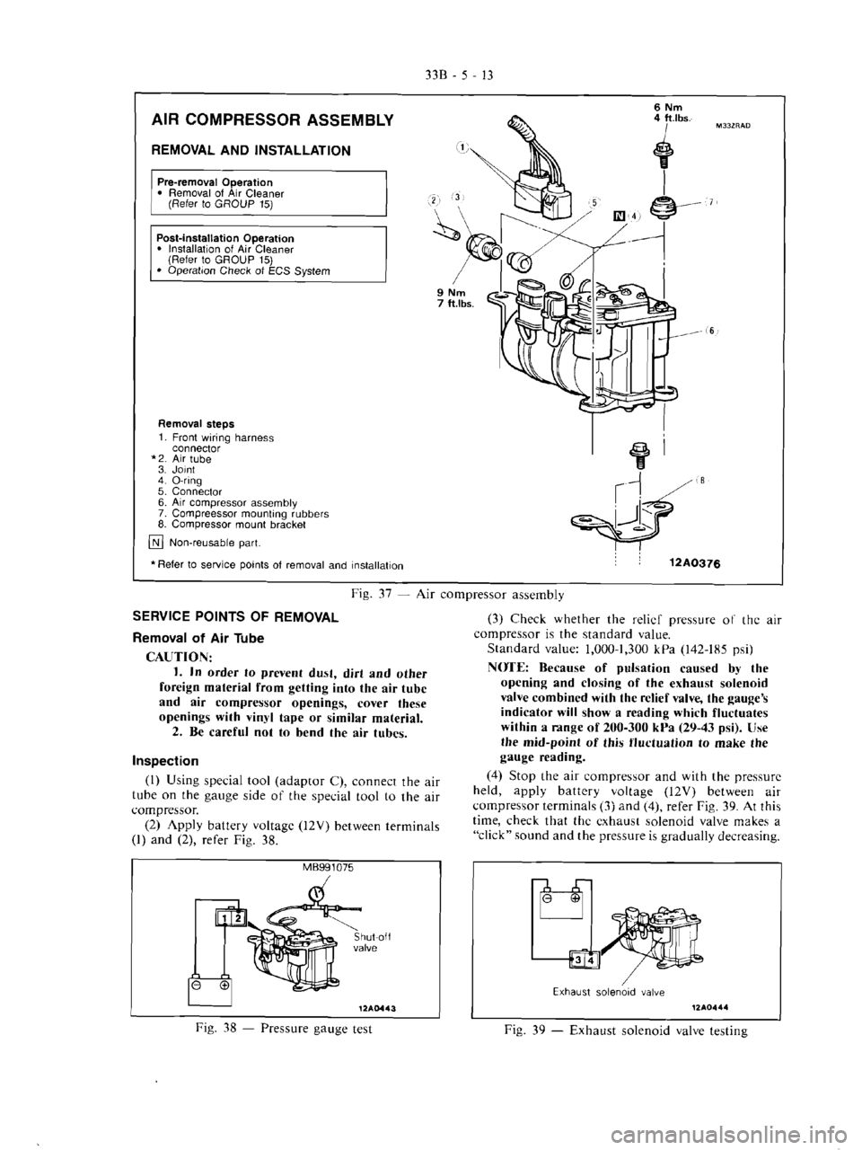 MITSUBISHI MAGNA 2005 Workshop Manual MITSUBISHI MAGNA 2005 Workshop Manual