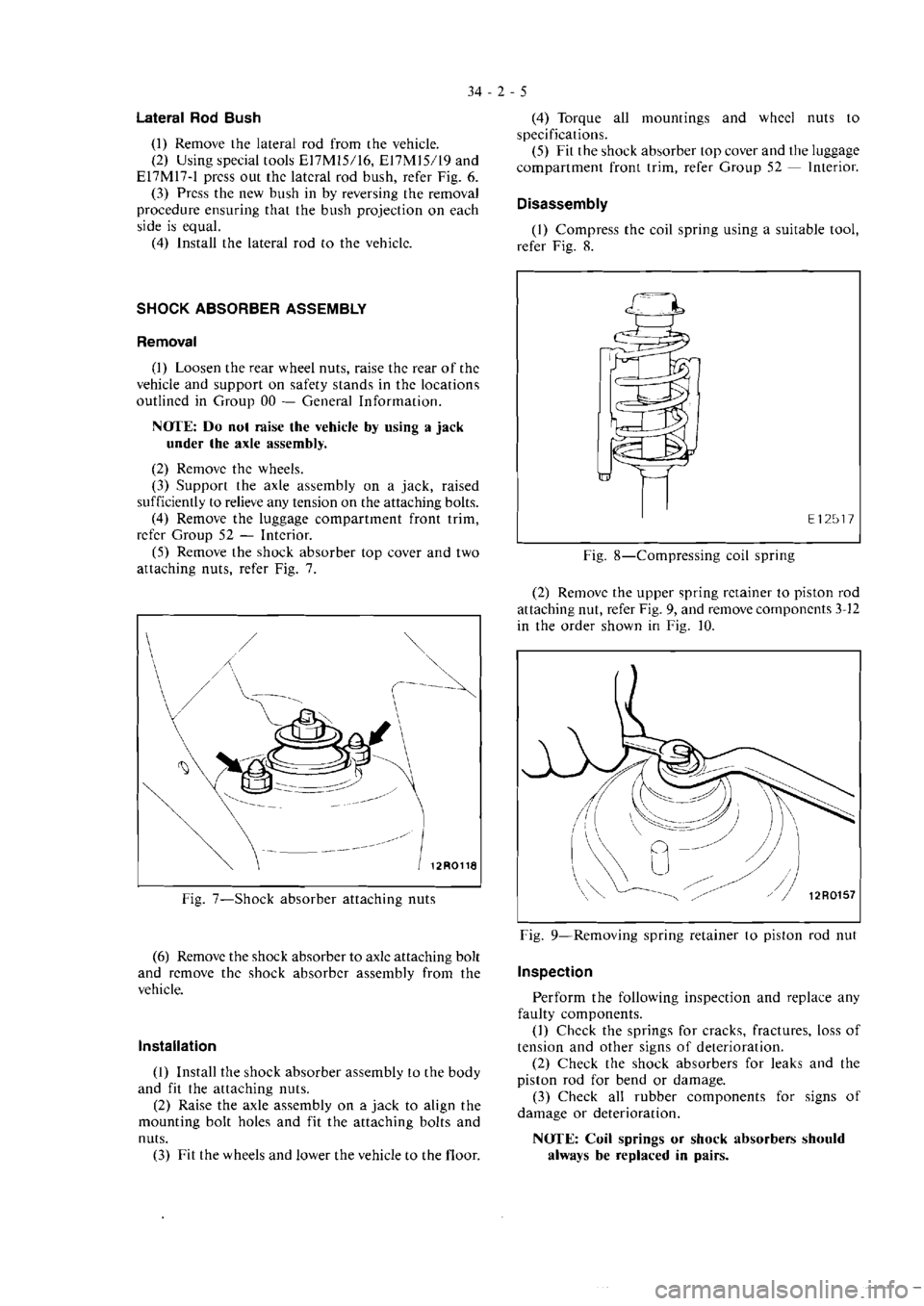 MITSUBISHI MAGNA 2005 Workshop Manual MITSUBISHI MAGNA 2005 Workshop Manual