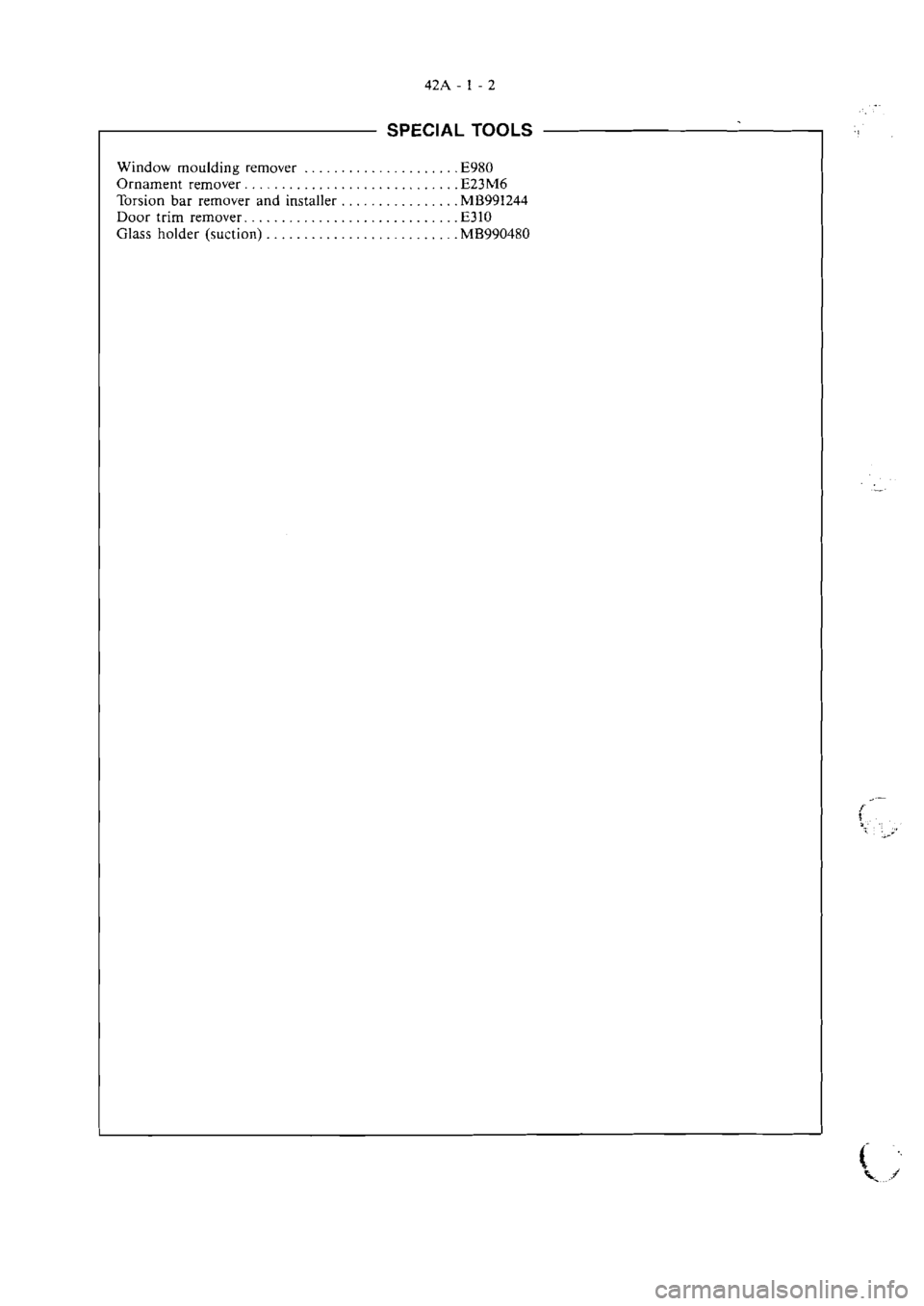 MITSUBISHI MAGNA 2005 Workshop Manual MITSUBISHI MAGNA 2005 Workshop Manual