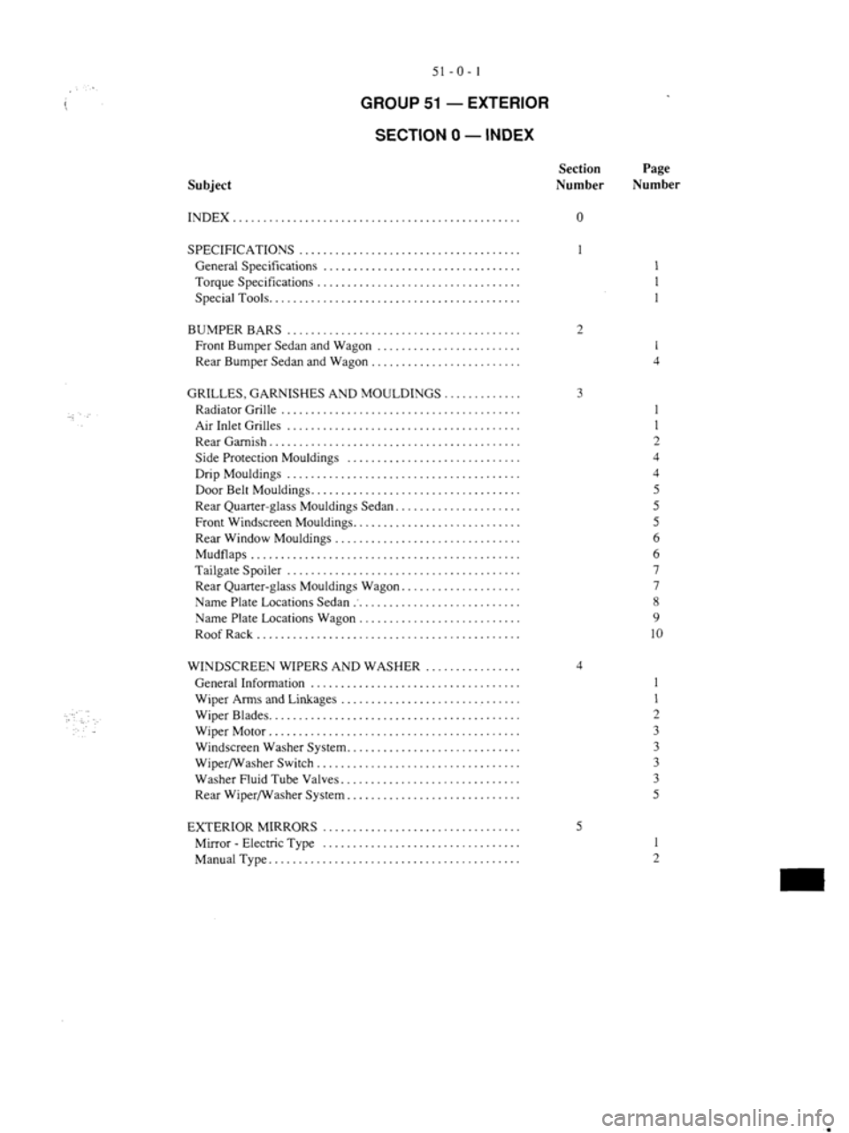 MITSUBISHI MAGNA 2005 Workshop Manual MITSUBISHI MAGNA 2005 Workshop Manual