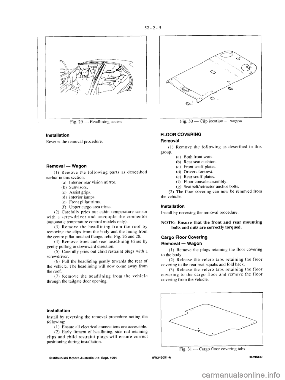 MITSUBISHI MAGNA 2005 Workshop Manual MITSUBISHI MAGNA 2005 Workshop Manual