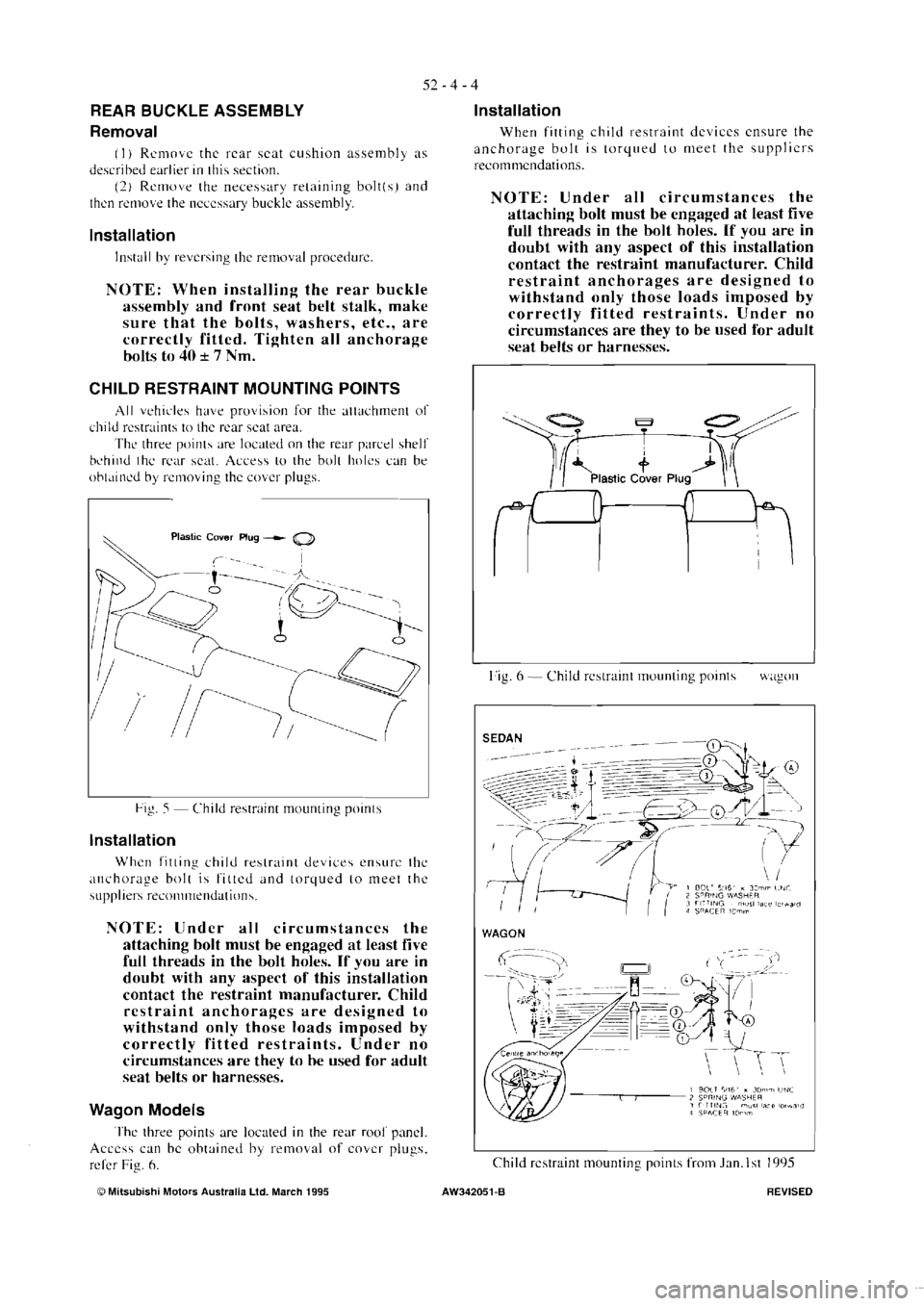 MITSUBISHI MAGNA 2005 Workshop Manual MITSUBISHI MAGNA 2005 Workshop Manual