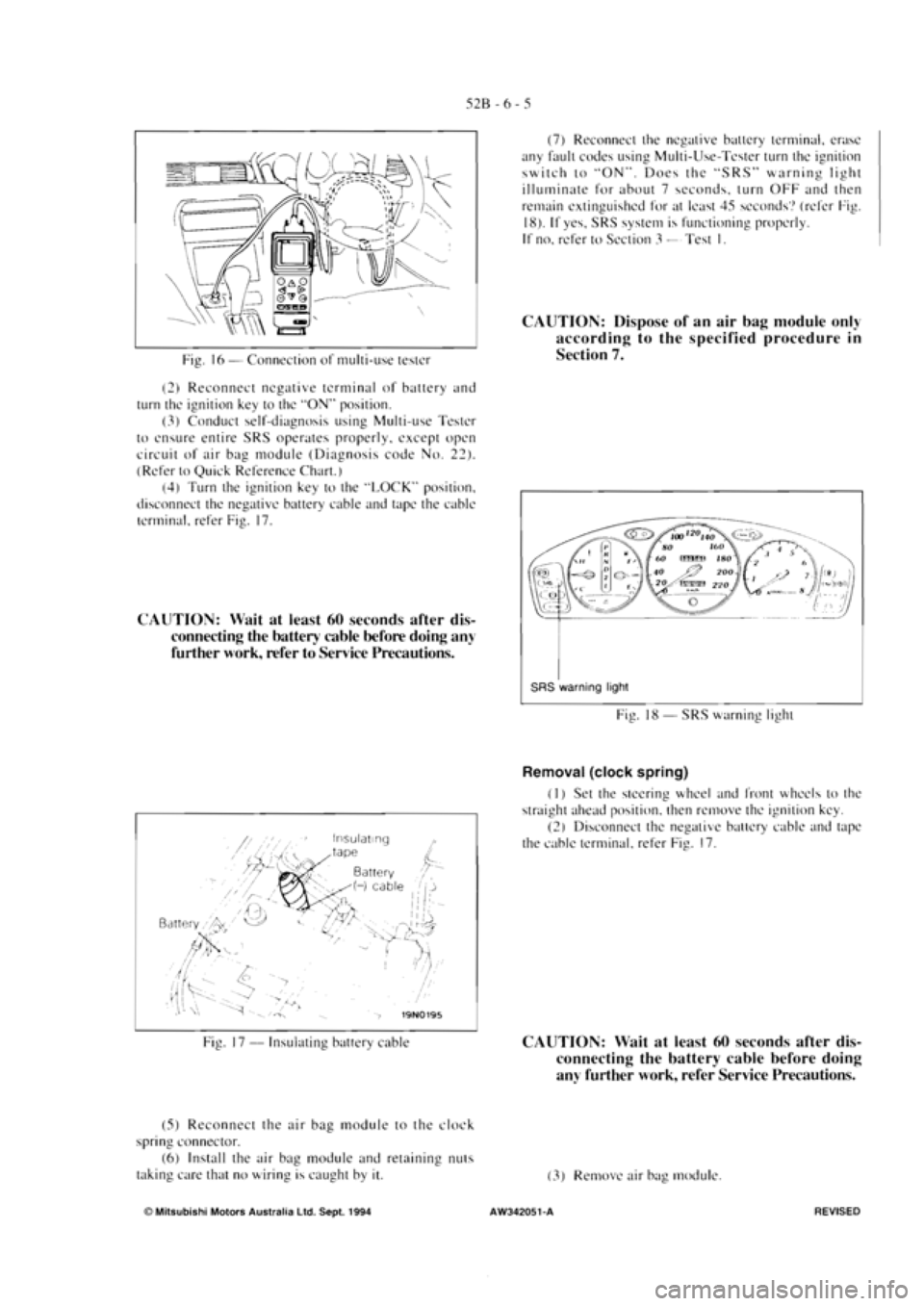 MITSUBISHI MAGNA 2005 Workshop Manual MITSUBISHI MAGNA 2005 Workshop Manual